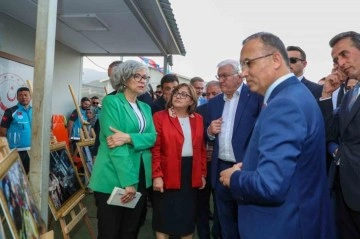 Gaziantep Belediye Başkanı Fatma Şahin Almanya Cumhurbaşkanı ile Deprem Bölgesini Ziyaret Etti