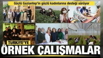Gaziantep Büyükşehir Belediyesi Kadın Projeleriyle Türkiye'ye Örnek Oluyor