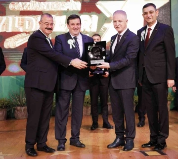 Gaziantep’in yıldızları ödül töreni

