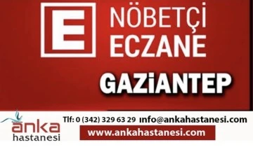 Gaziantep Nöbetçi Eczaneler (1.09.2023)Cuma