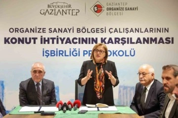 Gaziantep OSB ve Büyükşehir Belediyesi İşbirliğiyle Konut Projesi Başlıyor