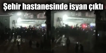 Gaziantep Şehir hastanesinde işçilerden yönetime protesto!..