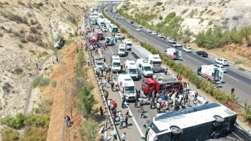 Gaziantep'te 16 kişinin öldüğü kazada otobüs şoförünün 22,5 yıla kadar hapsi istendi