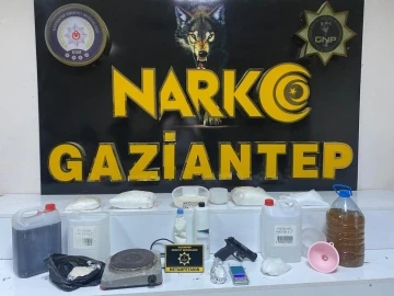 Gaziantep’te 2 milyon TL’lik uyuşturucu ele geçirildi
