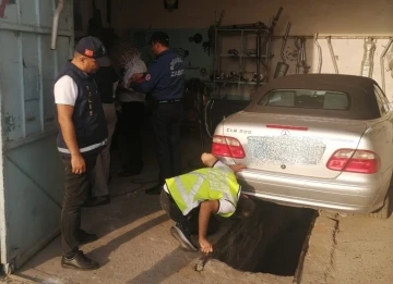 Gaziantep’te araçlara abart egzoz takan iş yerlerine ceza
