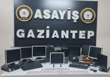 Gaziantep’te kumar oynayan şahıslara 963 bin lira ceza
