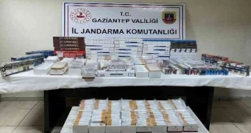 Gaziantep’te 753 paket gümrük kaçağı sigara ele geçirildi