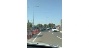 Gaziantep’te şerit ihlali yapan 14 sürücüye ceza