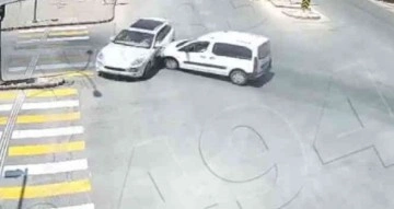 Gaziantep’teki feci trafik kazaları kameralara yansıdı