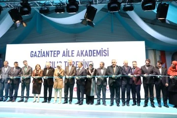 Gaziantep'ten Türkiye'ye örnek olacak proje: Aile akademisi açıldı