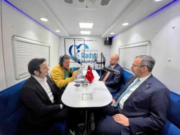 Gençlik ve Spor Bakanı ve Bilal Erdoğan Radyo Başakşehir’e konuk oldu
