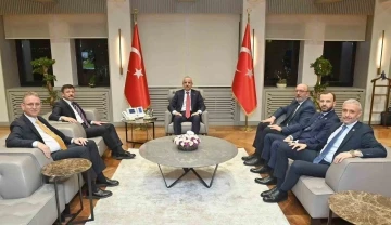 Genel Başkan Yardımcısı Hamza Dağ ve Kütahya heyetinden Bakan Uraloğlu’na ziyaret
