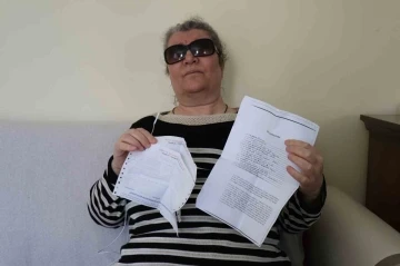 Görme engelli kadının elden verdiği 7 yıllık kirasını yok sayıp icraya verdi
