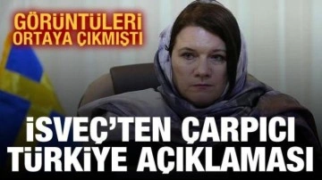 Görüntüler ortaya çıkmıştı: İsveç'ten dikkat çeken Türkiye açıklaması