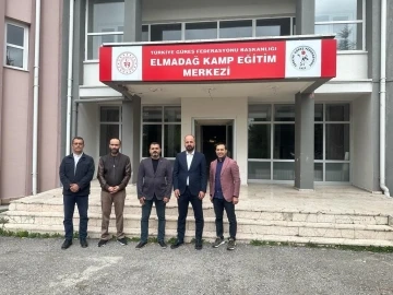 Güreş Federasyonu Başkanı Eroğlu Elmadağ Kamp ve Eğitim Merkezi’ni ziyaret etti
