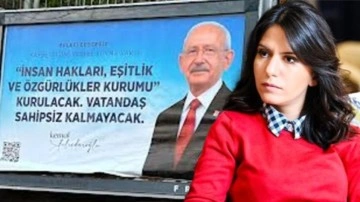 Habertürk yazarı o detaya dikkat çekti: CHP'nin afişinde adaylık mesajı mı var?
