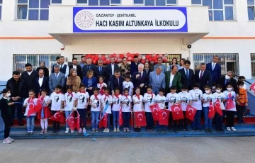 Hacı Kasım Altunkaya İlkokulu eğitime açıldı
