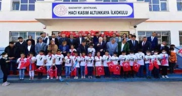 Hacı Kasım Altunkaya İlkokulu eğitime açıldı