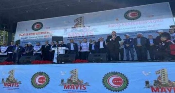 HAK-İŞ Genel Başkanı Arslan Kahramanmaraş’ta konuştu