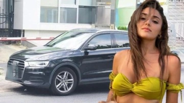 Hande Erçel'in aracının hastane önünde durması endişelendirdi