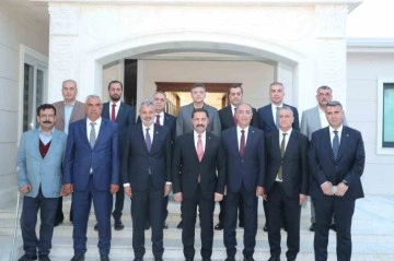 Hatay Valisi Mustafa Masatlı'ya Başkan Öntürk'ten Teşekkür Ziyareti