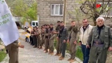 HDP'li adaylar böyle karşılandı! Vekil adayı tehditler de savurdu