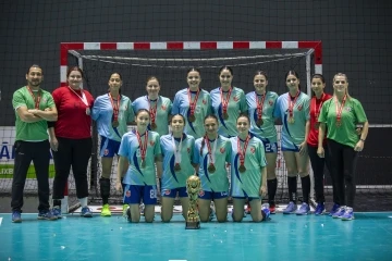 Hentbol Kadınlar 2. Ligi’nde Kepez Belediyesi Spor Kulübü şampiyon oldu
