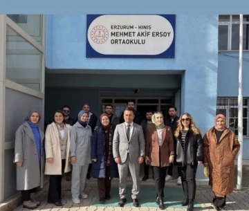 Hınıs Mehmet Akif Ersoy Ortaokulu açık hava eğitimi projesi ile Avrupa’da

