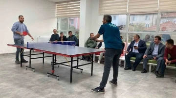 Hisarcık’ta öğretmenler arası masa tenisi turnuvası sona erdi
