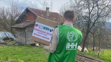 İHH Ramazan Yardımları Bosna Hersek ve Çevre Ülkelerde Devam Ediyor