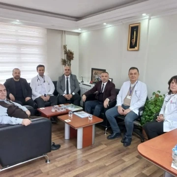 İl Sağlık Müdürü Derdiyok’tan Anadolu Hastanesine ziyaret
