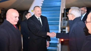 İlham Aliyev, Cumhurbaşkanı Erdoğan'ın daveti üzerine Türkiye'ye geldi