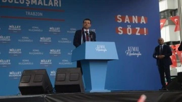 İmamoğlu'ndan Trabzon'da 'Mansur Yavaş' gafı! Böyle anons etti...
