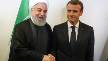 İran Cumhurbaşkanı Reisi, Fransız mevkidaşı Macron ile görüştü
