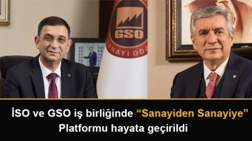 İSO ve GSO iş birliğinde “Sanayiden Sanayiye” platformu hayata geçirildi