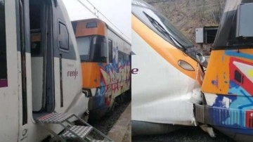 İspanya Barcelona'da tren kazası: 155 yaralı