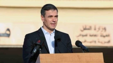 İspanya Başbakanı Sanchez'in Filistin'e desteği devam ediyor