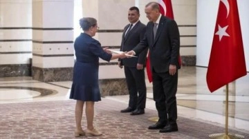 İsrail büyükelçisi, Erdoğan'a güven mektubu sundu