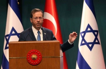 İsrail Cumhurbaşkanı Herzog: &quot;Türk Büyükelçi’nin güven mektubunu kabul etmeyi dört gözle bekliyorum&quot;
