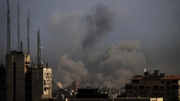 İsrail-Filistin savaşı: Yoğun bombardıman gece boyu sürdü