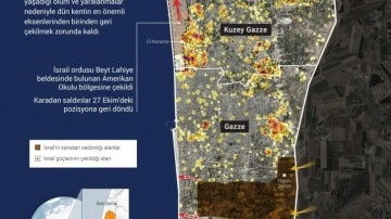 İsrail, Gazze'de işgal ettiği bazı yerlerden çekildi