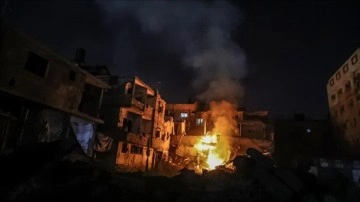 İsrail'in Gazze'ye Yaptığı Hava Saldırılarında 4 Ev Vuruldu