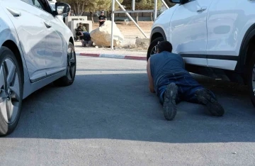 İsrail’in Sderot kentinde Türk gazetecilerin panik anları
