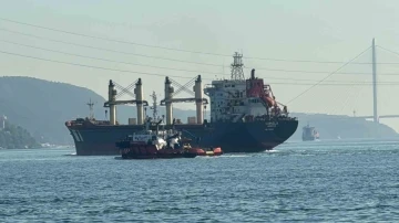İstanbul Boğazı’nda gemi arızası yaşandı
