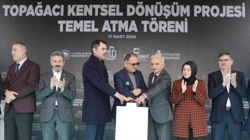İstanbul'da Kentsel Dönüşüm Projesi Temeli Atıldı