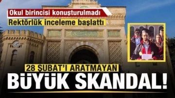 İstanbul Üniversitesi'nde skandal! Rektörlük inceleme başlattı