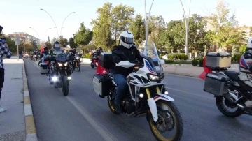 ’İstiklal Sürüşü’nde motorcular Çankırı’ya ulaştı
