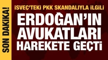 İsveç'te PKK'nın Cumhurbaşkanı Erdoğan'ı hedef aldığı gösterilere suç duyurusu
