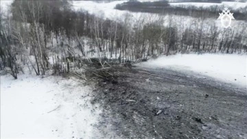 İvanova Bölgesinde Askeri Nakliye Uçağı Düştü