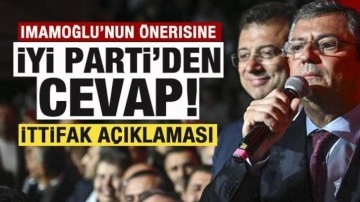İYİ Parti'den İmamoğlu'nun önerisine cevap! İttifak açıklaması